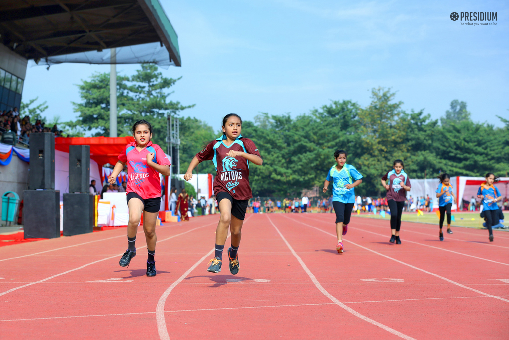 Presidium Rajnagar, PRESIDIUM CELEBRATES ANNUAL SPORTS DAY WITH ARDOUR AND ZEAL